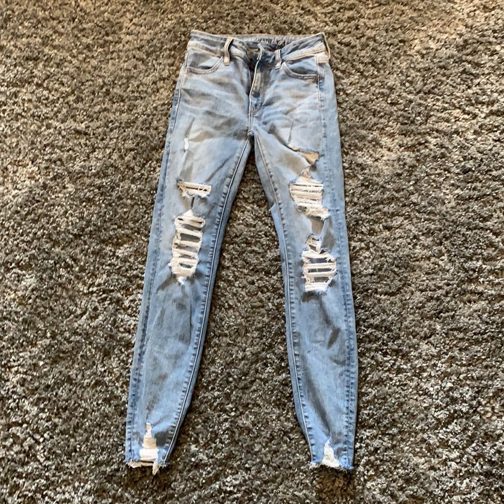 ripped skinny jeans - American Eagle